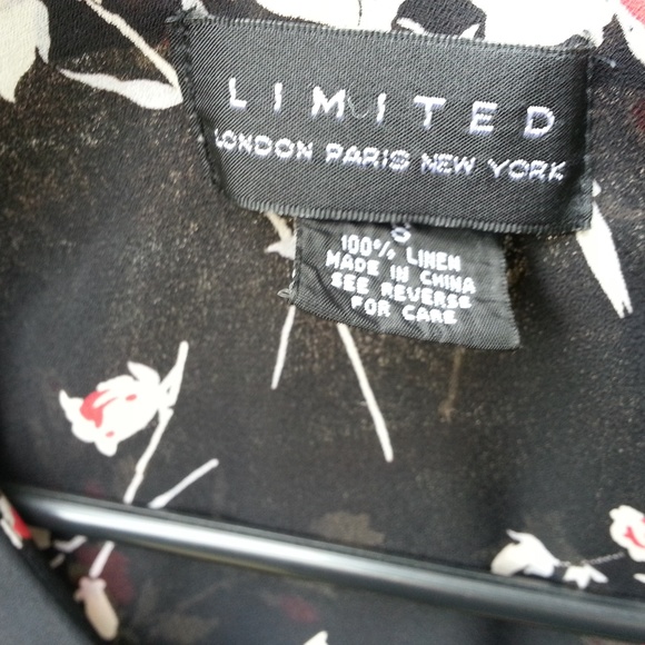 Limited LPNY | Romper Vintage Linen Floral sz S - Picture 3 of 5